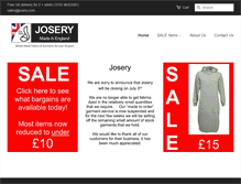Tablet Screenshot of josery.com